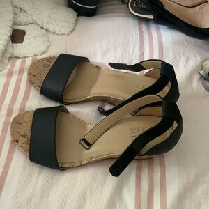 Woman’s wedge sandals